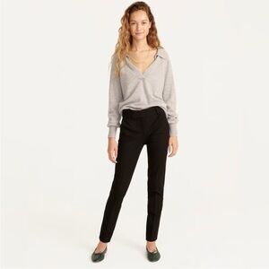 J. Crew Cameron Slim Crop Pant in Bi-Stretch Cotton Blend size 6 Black H5532